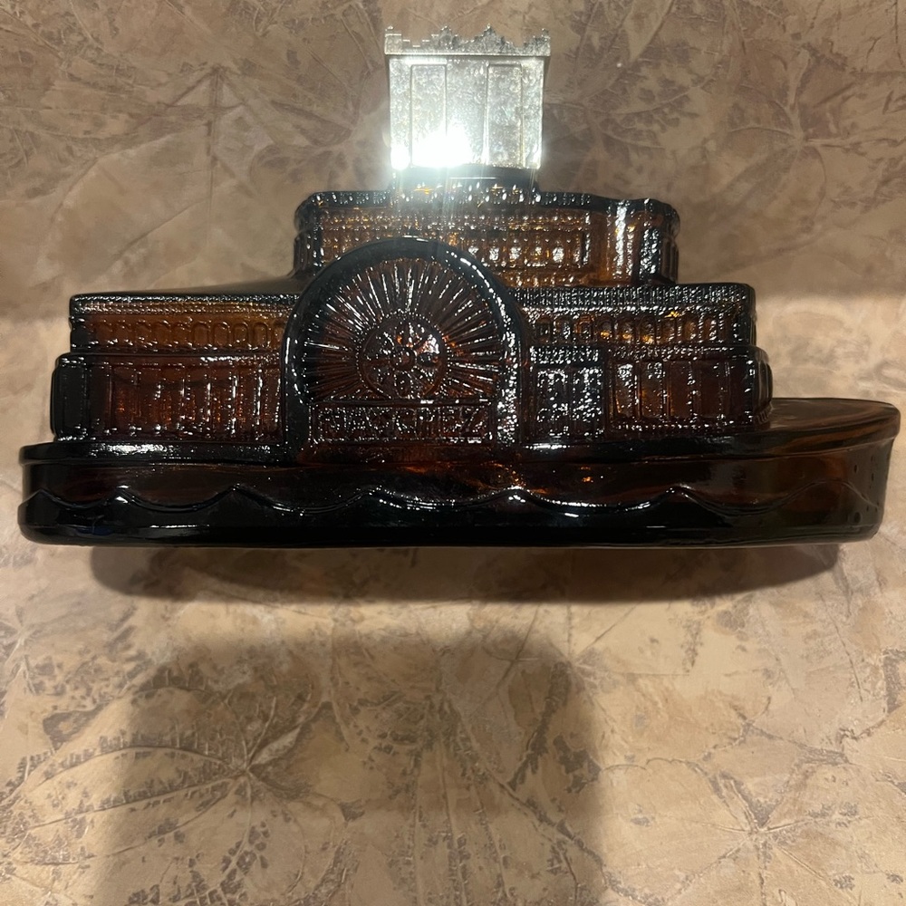 Vintage Avon 70’s steamboat decanter..